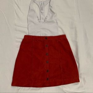 HOLLISTER high-waisted skirt